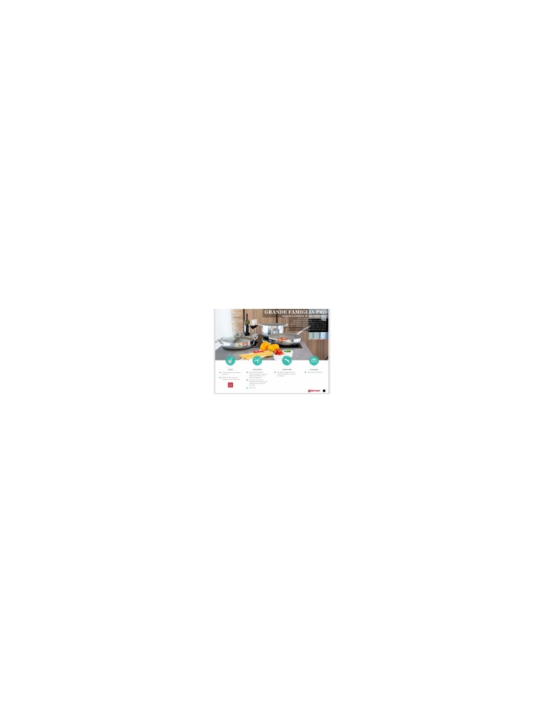 GRANDE FAMIGLIA TEGAME 40CM su TreG Ingrosso