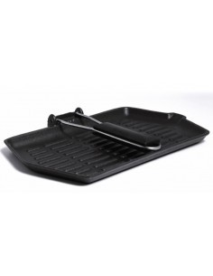 BISTECCHIERA GHISA GRILL 21X35CM su TreG Ingrosso