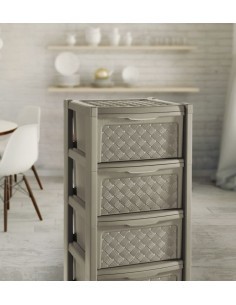 CASSETTIERA ARIANNA A 3 CASSETTI TONTARELLI COLORI ASSORTITI su Tre...