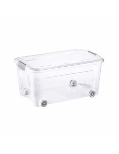 COMBI BOX SCATOLA CON COPERCHIO E RUOTE 43 LT su TreG Ingrosso