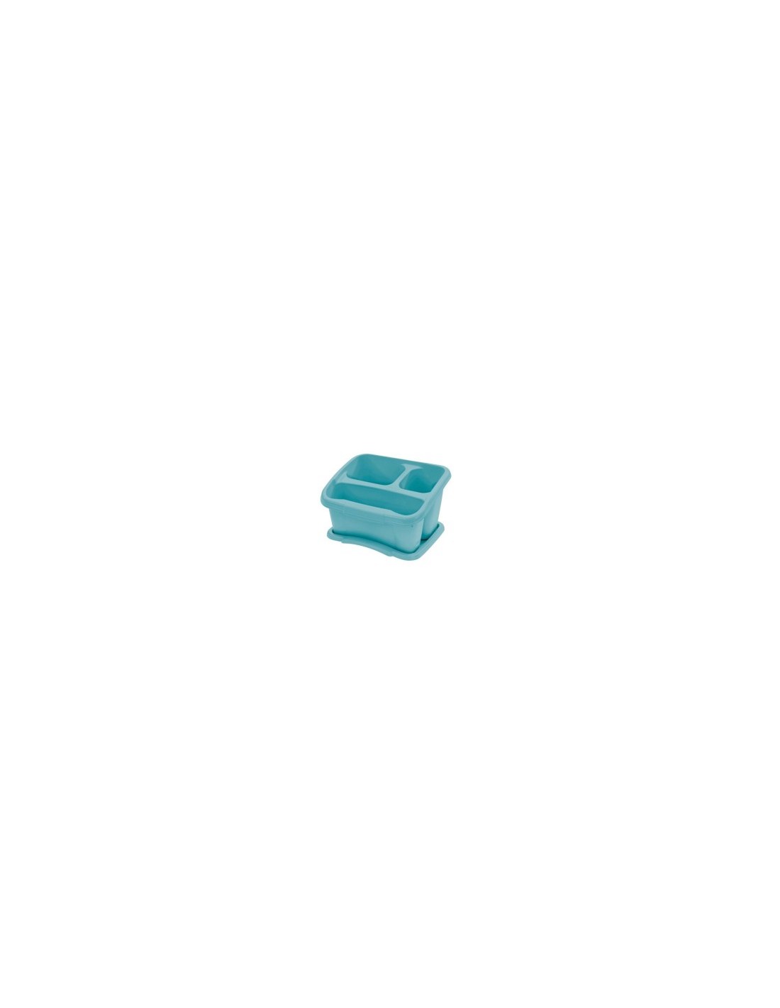Scolaposate da Lavello con Vassoio Rettangolare Azzurro