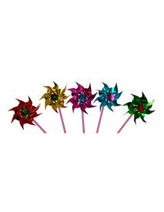 GIRANDOLA ECO IN COLORI ASSORTITI GLOBO 11942 su TreG Ingrosso