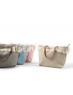BORSA IN TESSUTO COLORI ASSORTITI su TreG Ingrosso