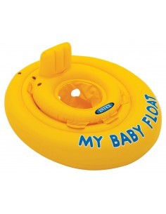 Salvagente 70 cm con mutandina, schienale, galleggiante sicuro, bambino, mare, piscina, estate