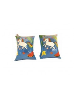 COPPIA BRACCIOLI BL108 UNICORNO 25X15CM su TreG Ingrosso
