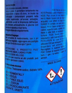 CLORO 56 GRANULARE 1KG PER PISCINA su TreG Ingrosso