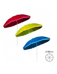 OMBRELLONE 782/20 NYLON D180CM COLORI ASSORTITI su TreG Ingrosso