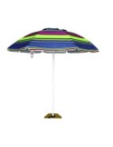 OMBRELLONE BU907 FORMENTERA 200/8 POLY/SILVER su TreG Ingrosso
