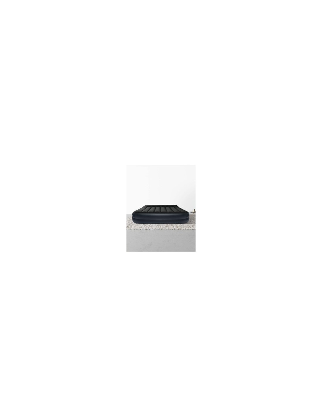 Materasso gonfiabile Intex Classic, cuscino incorporato, tecnologia Fiber-Tech, pompa elettrica, letto portatile, 272 kg