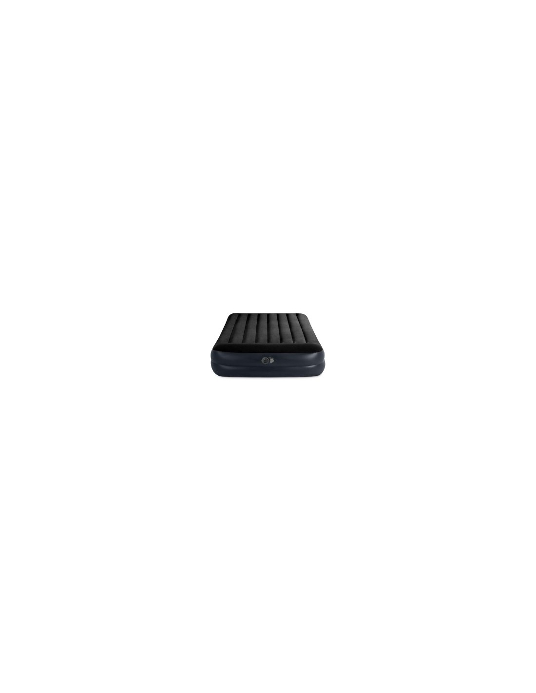 Materasso gonfiabile Intex Classic, cuscino incorporato, tecnologia Fiber-Tech, pompa elettrica, letto portatile, 272 kg