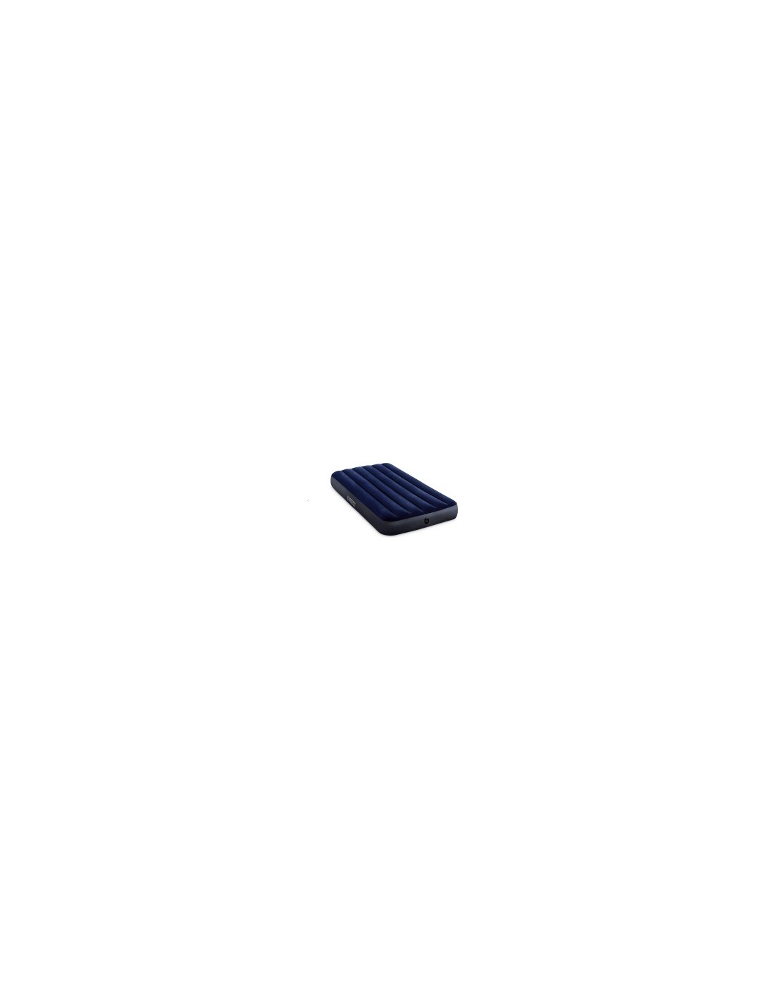 Materasso Mezza Piazza Classic Downy Intex 76x191x25 cm, singolo, morbido floccato, camping, resistente e confortevole