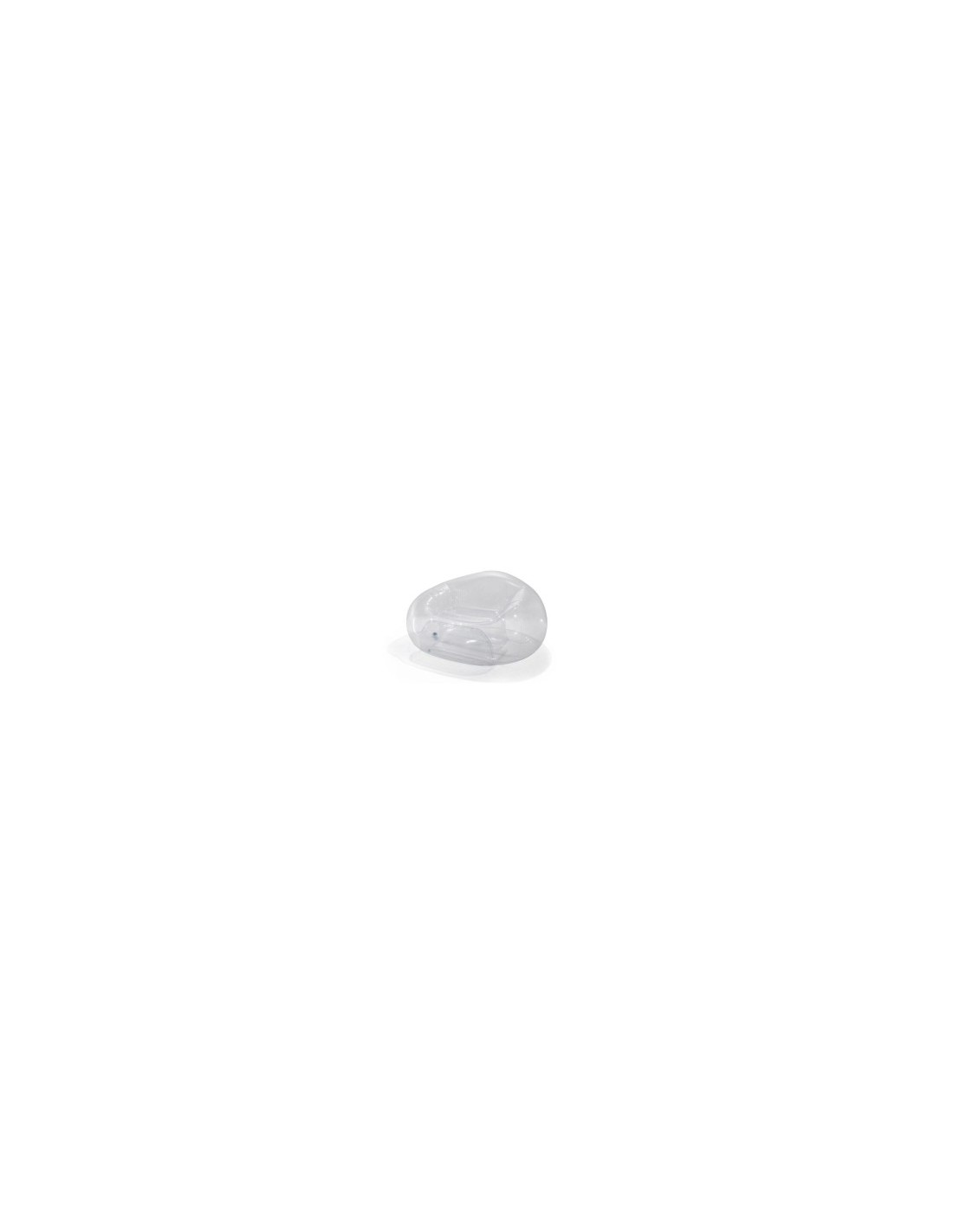 POLTRONA 66500 TRASPARENTE 137X124X74CM