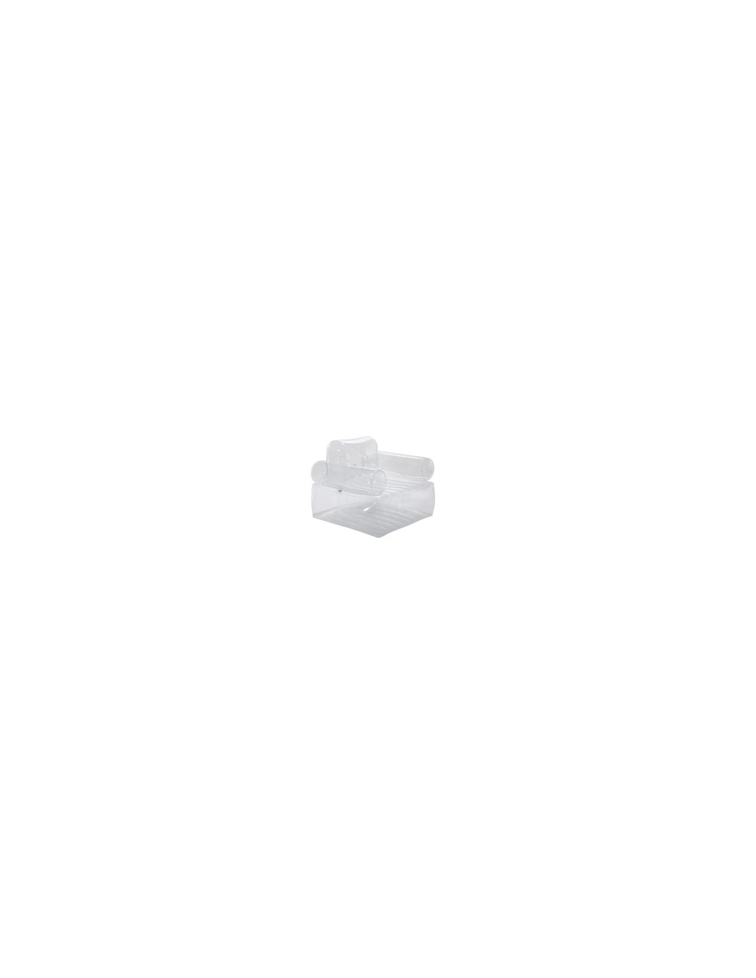POLTRONA 66502 TRASPARENTE CON SHIENALE 109X107X79