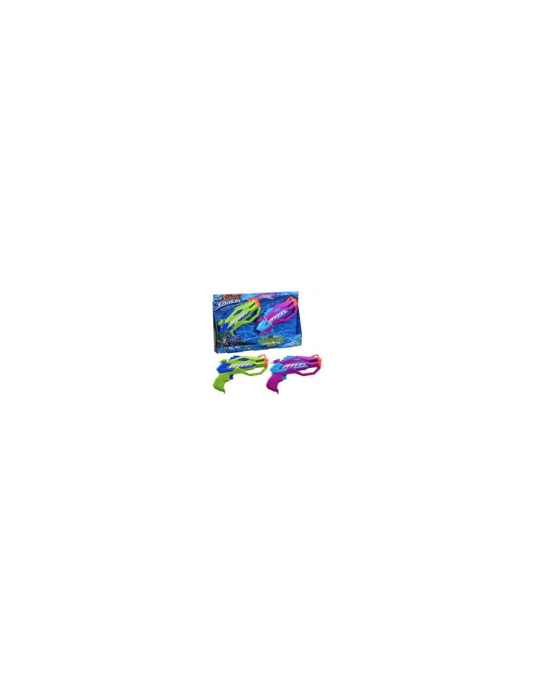 NERF F8436 SUPER SOAKER DINOSQUAD DUAL PACK