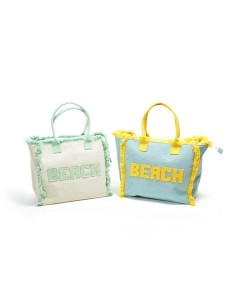 BORSA 08738 TESSUTO 36X31X20CM ASSORTITO