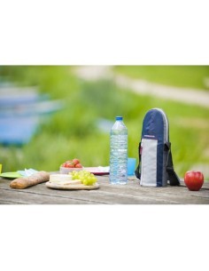 Campingaz, Borsa Termica, Portabottiglie, 1,5 Litri, Dark Blue, Isolamento 4 Ore, Compatta, Leggera