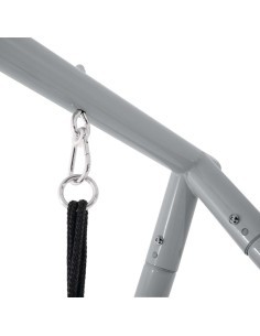 Altalena Intex 44126 con Seggiolino e Dondolo Nido Grigio