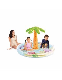 Piscina Gonfiabile Palma con Spruzzo 173x104 cm Intex