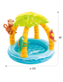 Piscina Baby Pool Palma 102x86 cm  Piscina per Bambini