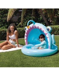 Piscina Baby Rana Pescatrice Gonfiabile 127x102x86 cm