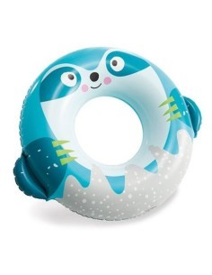 Salvagente Animaletti Carini 76 cm Intex, Galleggiante per Bambini, Piscina e Mare, Sicuro e Colorato