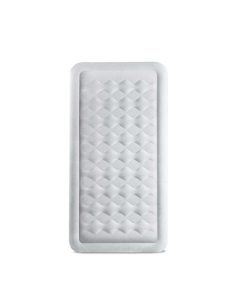 Intex Materasso Singolo Dura-Beam Supreme, 99x191x51 cm, Con Pompa Elettrica, Comfort e Stabilità, Vellutato
