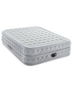 Intex Materasso Matrimoniale Dura-Beam Supreme 152x203x51 cm, Con Pompa Elettrica, Comfort e Resistenza