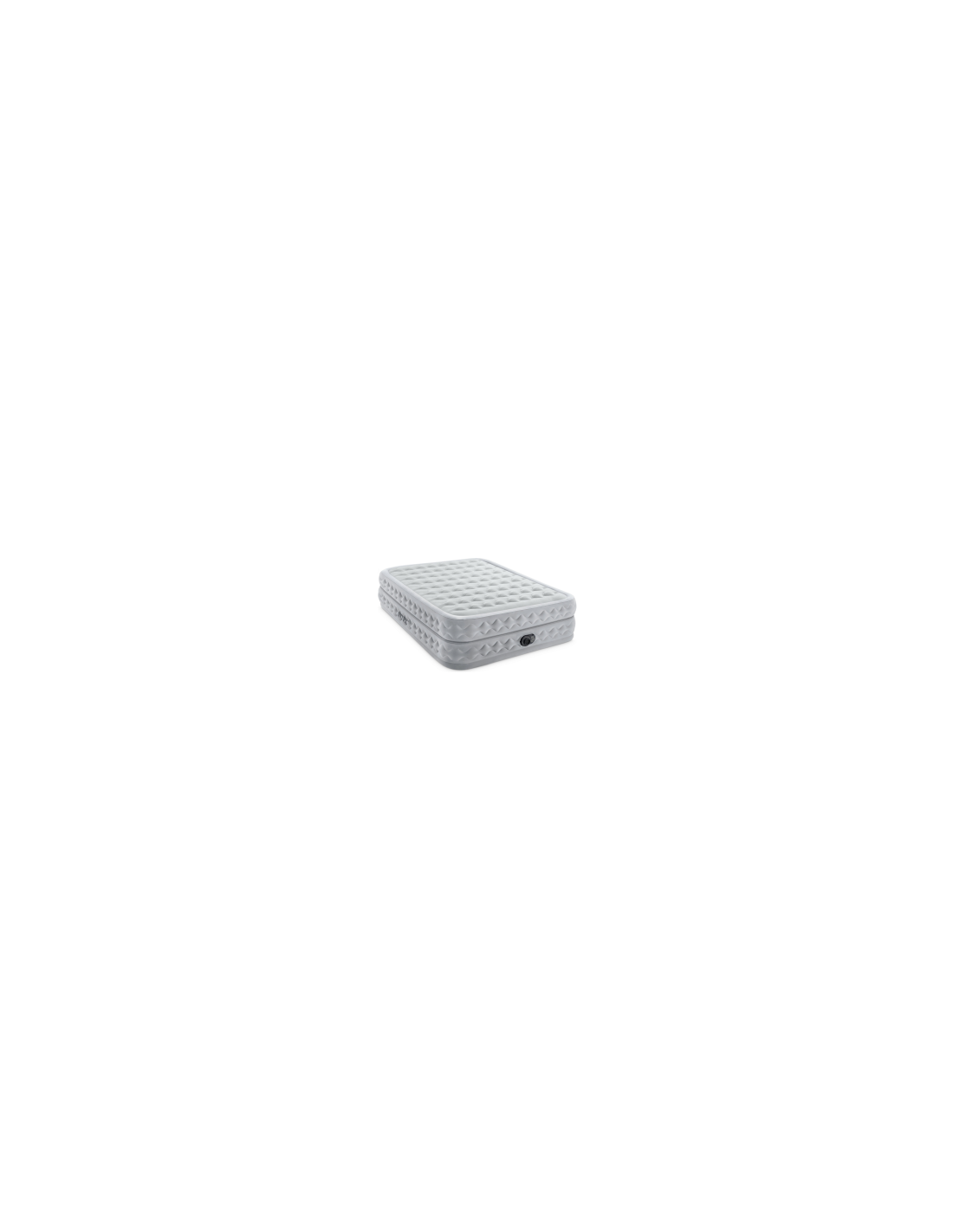Intex Materasso Matrimoniale Dura-Beam Supreme 152x203x51 cm, Con Pompa Elettrica, Comfort e Resistenza