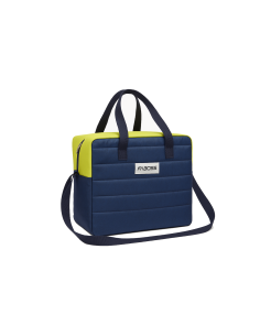 Borsa Termica, Puffy, 24L, 38x18,5x34 cm, Arancione o Blu, Isolamento Massimo