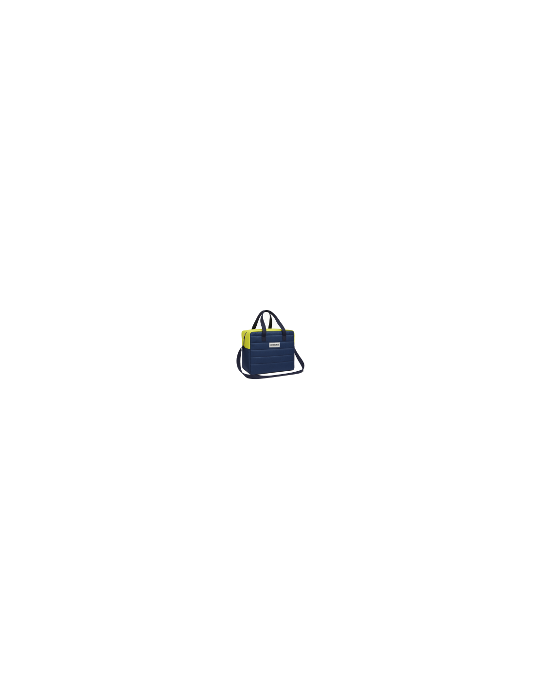Borsa Termica, Puffy, 24L, 38x18,5x34 cm, Arancione o Blu, Isolamento Massimo