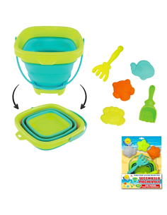 SET MARE 705100311 SECCHIELLO PIEGHEVOLE CON ACCESSORI