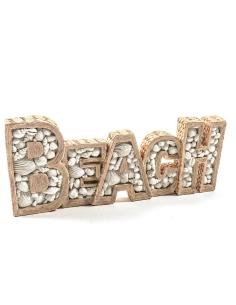 DECORAZIONE SCRITTA 24721 RESINA 40X17CM
