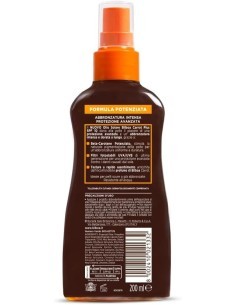 Bilboa Carrot Plus, Olio Solare Spray SPF 10, Olio Abbronzante Corpo - 200 ml
