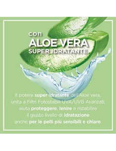 Bilboa, Protezione Solare Corpo Aloe Sensitive SPF 50+, Latte Solare Alta per Pelli Sensibili, 200 ml