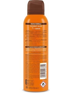 Bilboa, BOV Solare Coconut Glow SPF 15, Crema Solare Spray con Olio di Cocco e Vitamina E, 150 ml