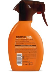 Bilboa, Trigger Solare Coconut Glow SPF 20, Crema Solare Spray con Olio di Cocco e Vitamina E, 250 ml