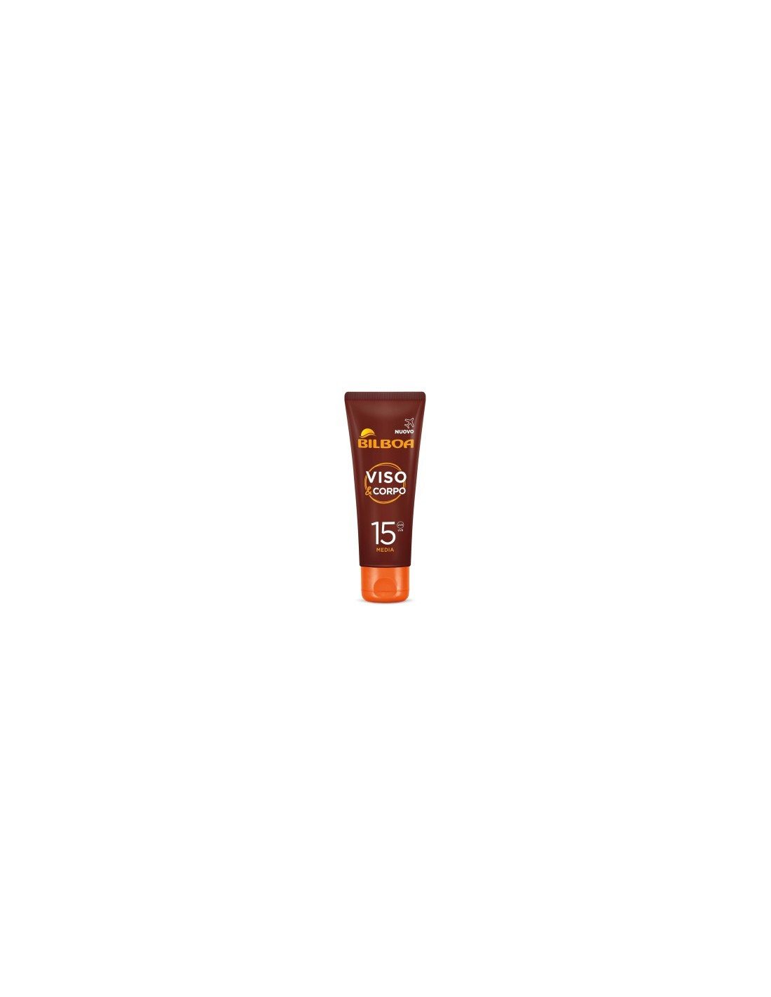 Bilboa, Viso&Corpo, Crema Viso e Corpo con Protezione SPF 15 - Formato da Viaggio da 75 ml