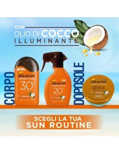 Bilboa Doposole Glow Bronze, Nutriente e illuminante, Con Idrabronze, Dermatologicamente Testato, Formato 250 ml