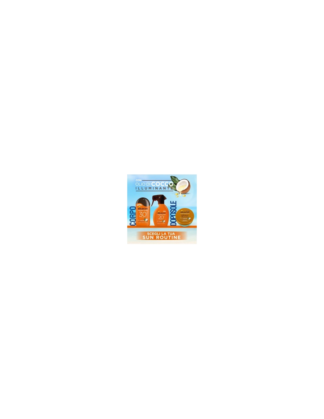 Bilboa Doposole Glow Bronze, Nutriente e illuminante, Con Idrabronze, Dermatologicamente Testato, Formato 250 ml