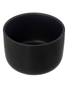 Set aperitivo 4 pezzi con tagliere in bambù e stampini in gres nero