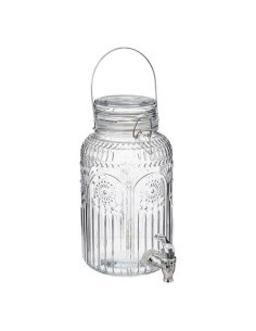 Dispenser per bevande in vetro Mona 3,8 litri
