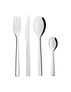 SERVIZIO 24 POSATE ACCIAIO INOX su TreG Ingrosso