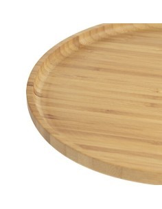 Piatto da portata in bambù diametro 26,5 cm