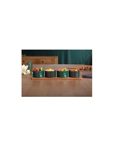 Set aperitivo Jiling 5 pezzi multicolor