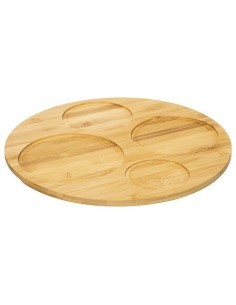 SET APERITIVO 176917 CON VASSOIO BAMBOO su TreG Ingrosso