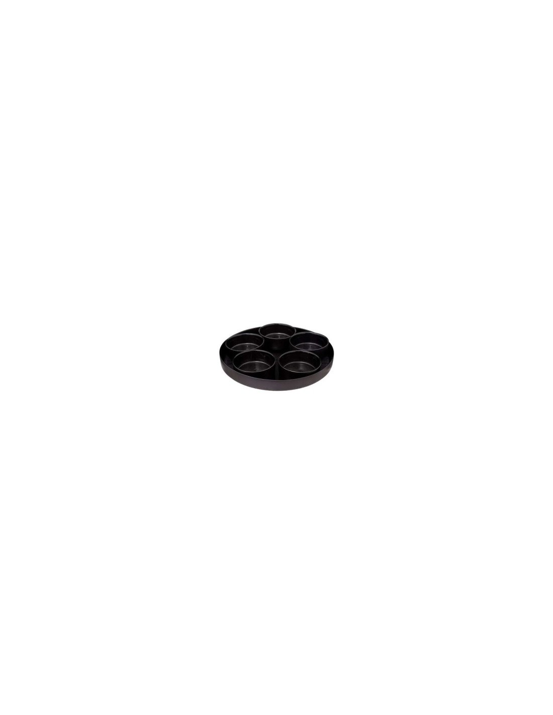 Set aperitivo Astra 6 pezzi nero
