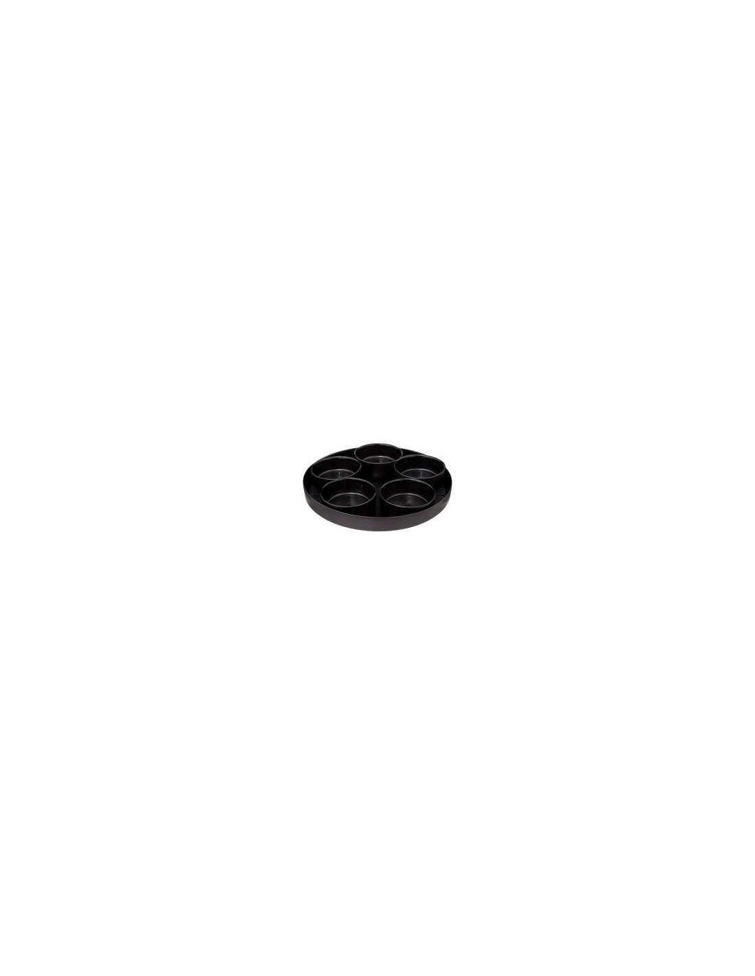 Set aperitivo Astra 6 pezzi nero