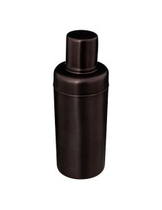 Set per cocktail in legno di mango nero