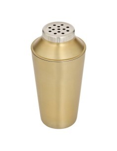 Set cocktail Gold, acciaio inox dorato, elegante, professionale, compatto, 17,6x16,7x19,6 cm