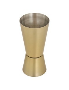 Set cocktail Gold, acciaio inox dorato, elegante, professionale, compatto, 17,6x16,7x19,6 cm